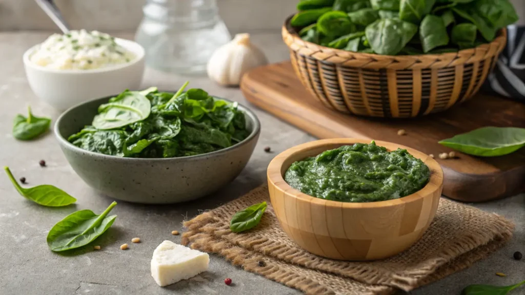 Fresh vs. Frozen Spinach