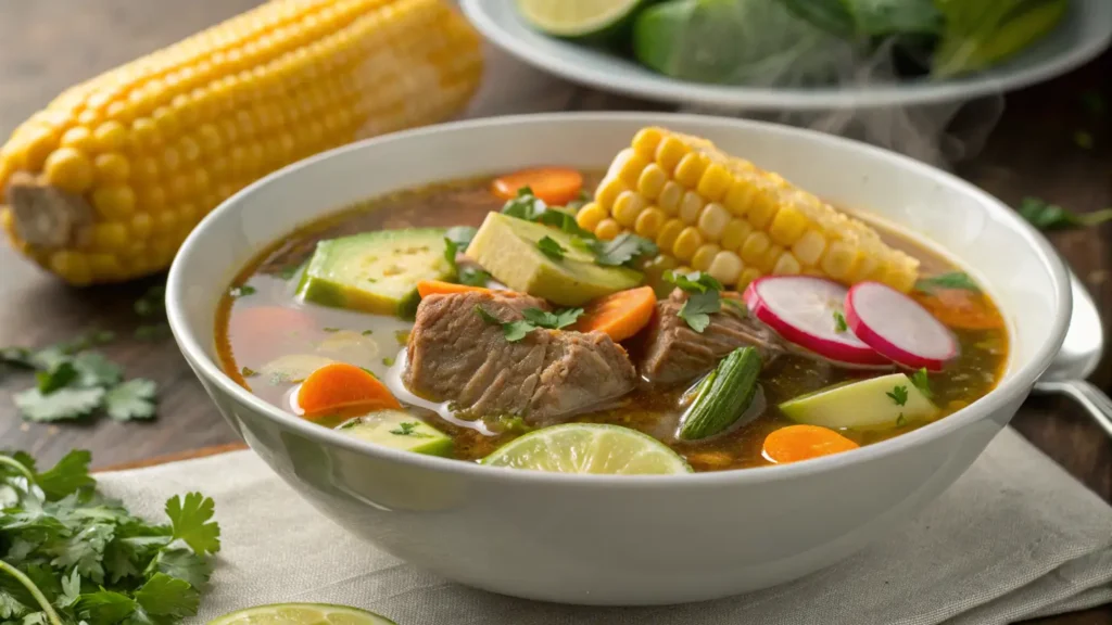 What is Caldo de Res recipe made of