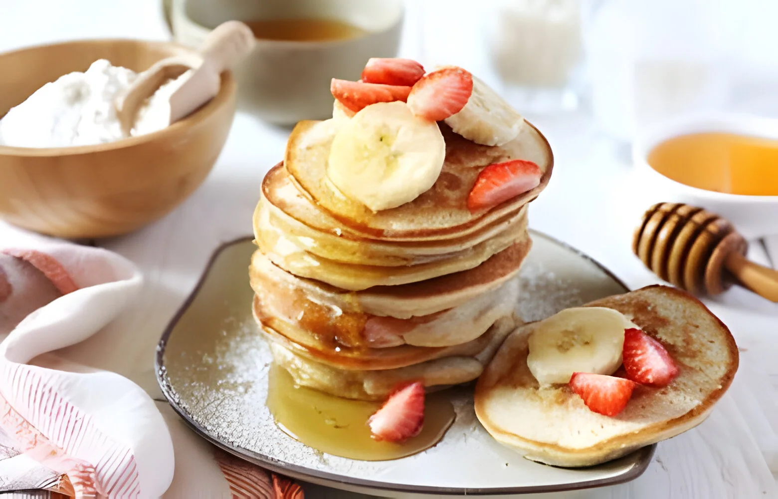 Almond Butter Pancakes