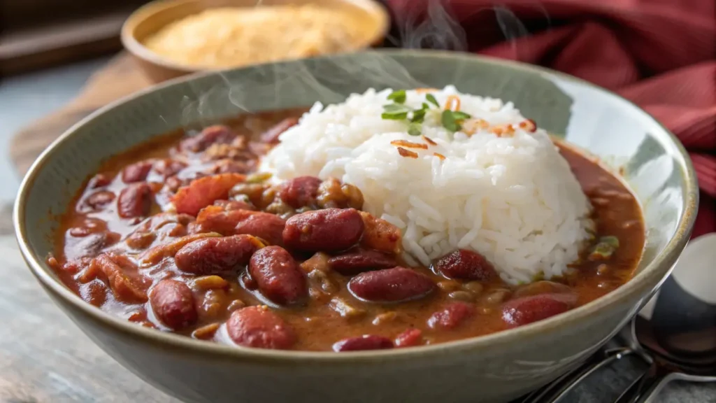 Red Beans And Rice Thickening