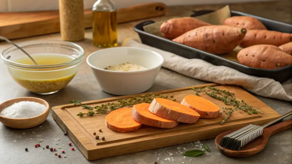 Soaking Sweet Potatoes Before Baking