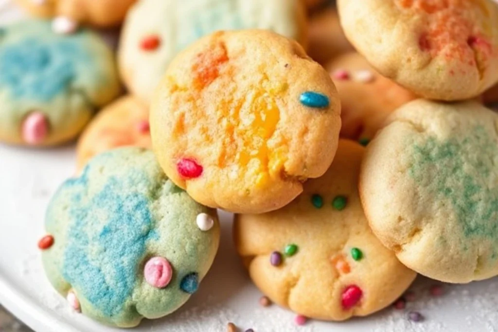 Colorful Ingredients in Some Cookie Recipes