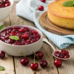 baking recipes using cherry compote