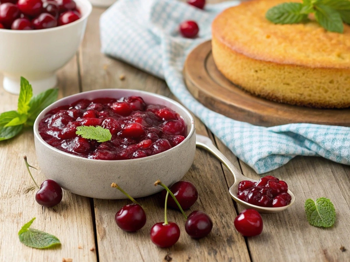 baking recipes using cherry compote