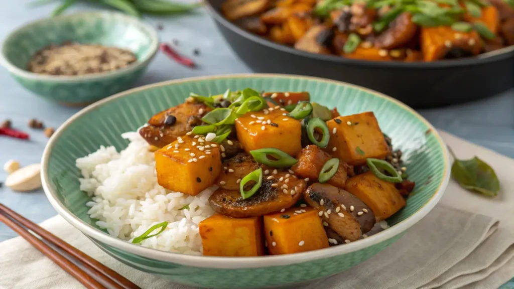 easy chinese squash recipes kabocha vegan