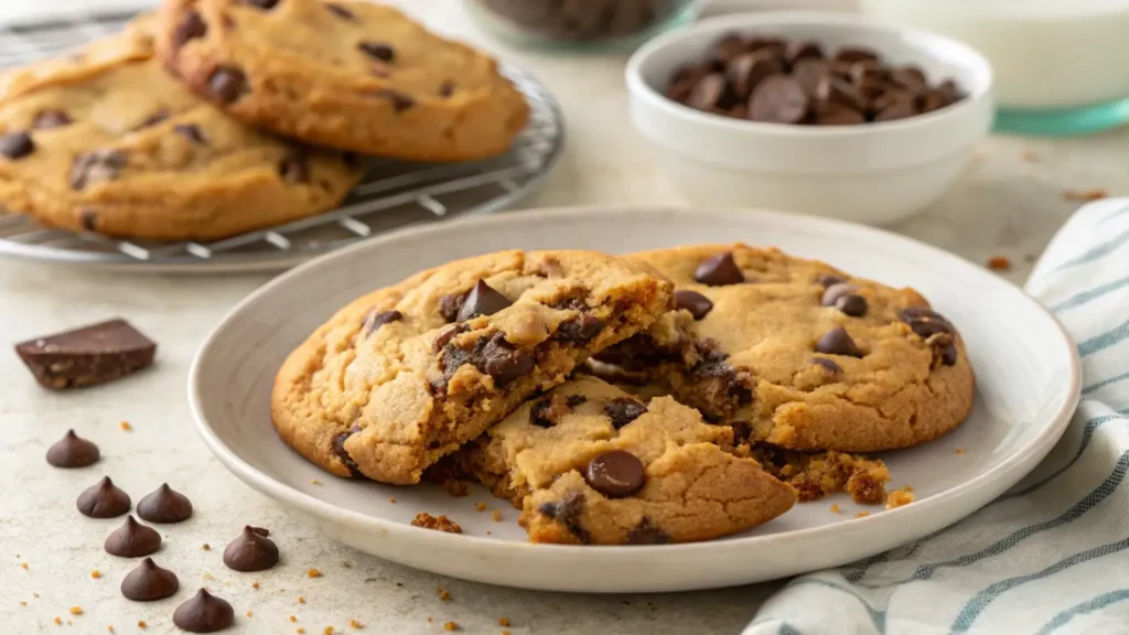 fricken delicious giant chocolate chip cookies recipe