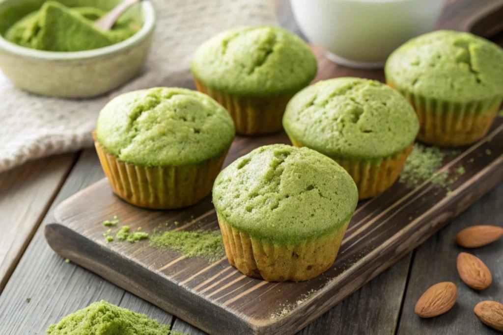 matcha muffin recipe with almond flour