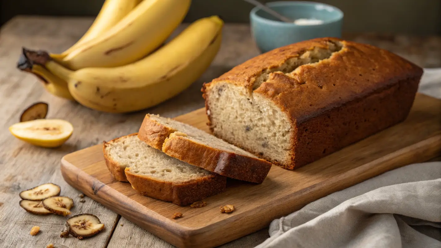 Banana Bread Recipe With 2 Bananas