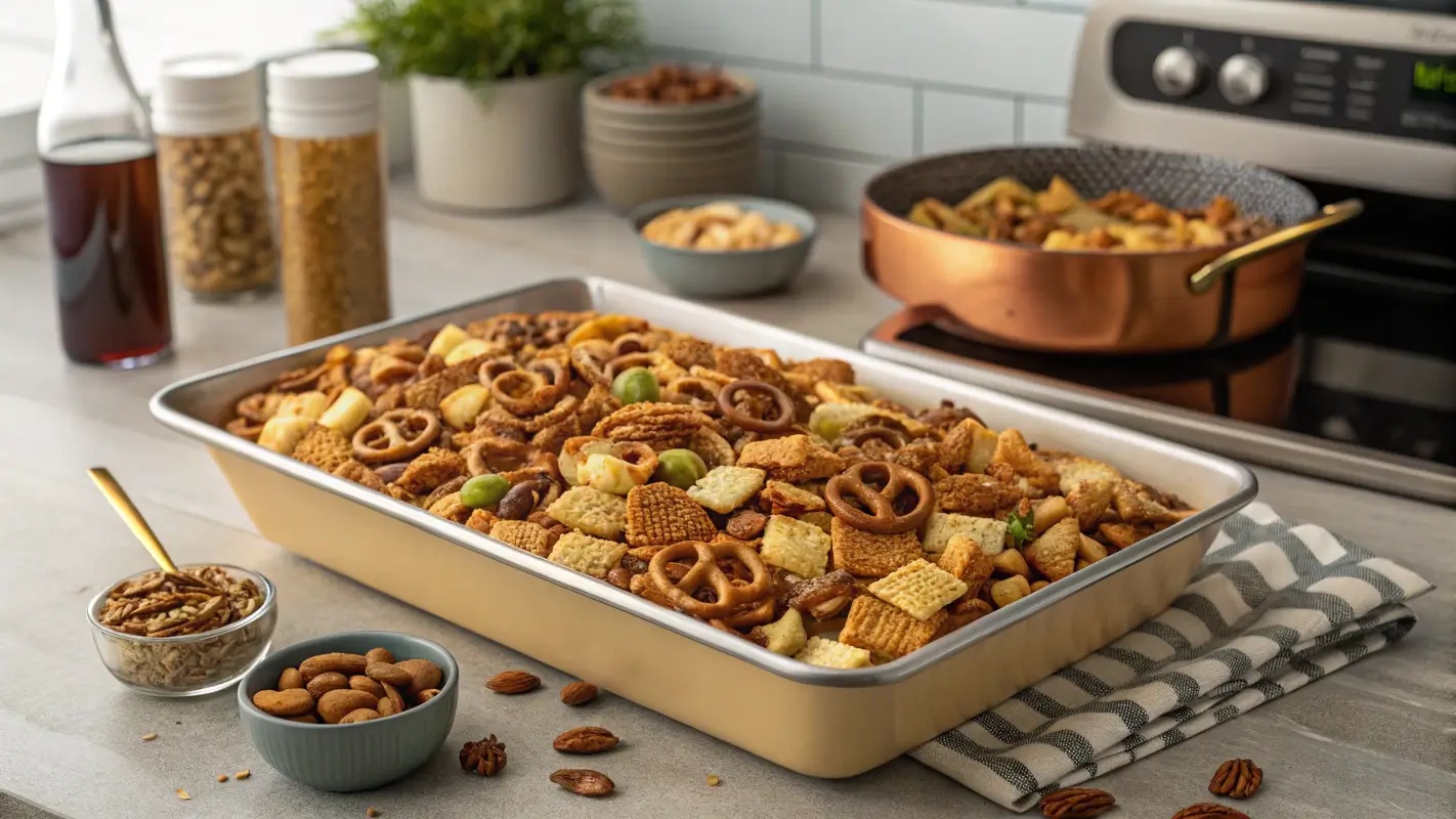 Chex Mix Recipe Oven