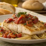 Recipe Halibut Marinara Sauce