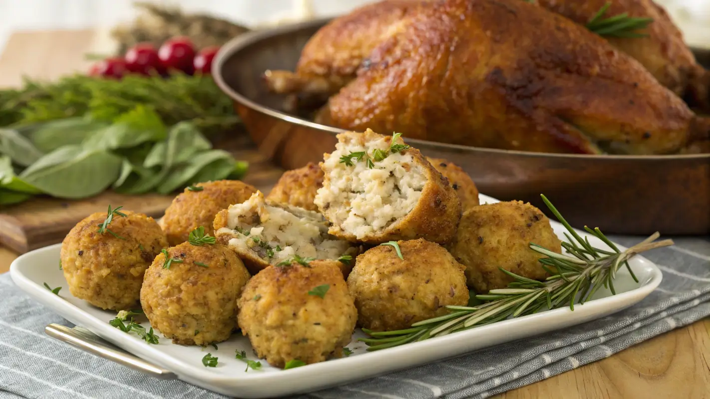 Stuffing Balls Recipe