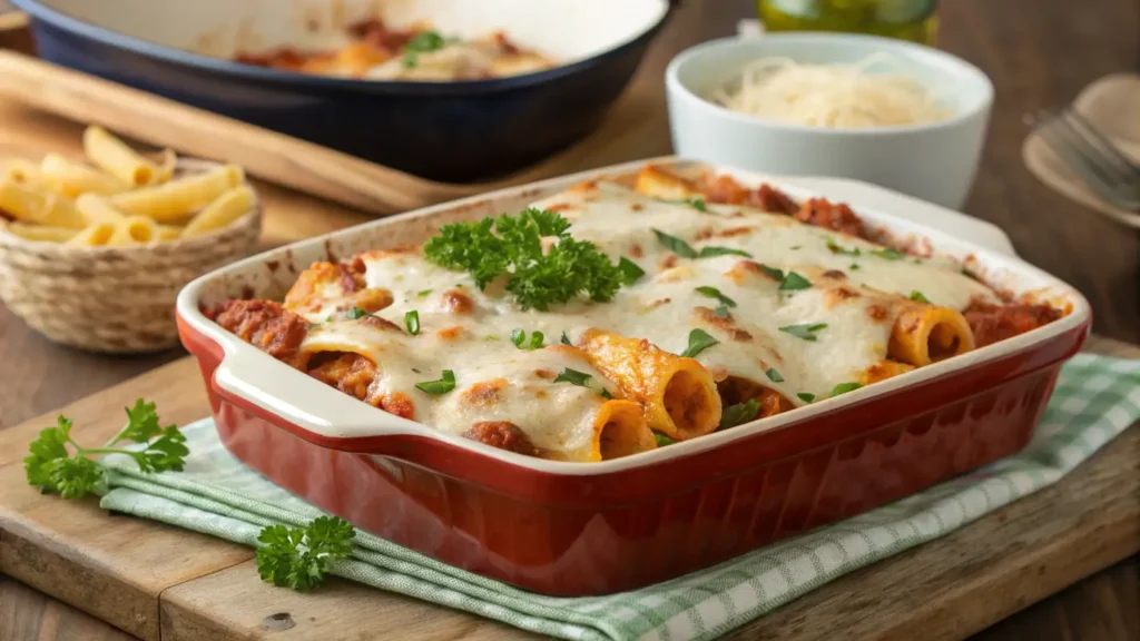 Baked Ziti Recipe No Meat