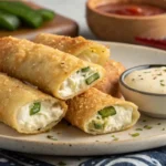 egg roll wrapper cream cheese jalapeno recipe