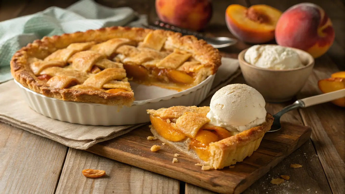 peach pie with canned peaches recipe