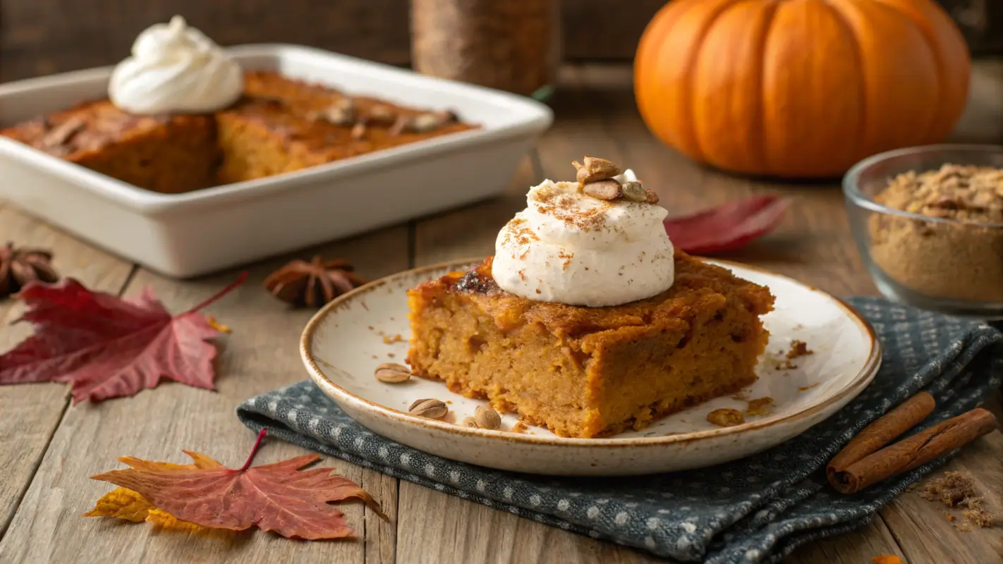 pumpkin dump cake recipe