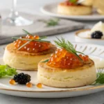 recipe crumpets with caviar