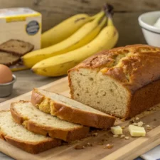 Banana Bread Recipe with Cake Mix