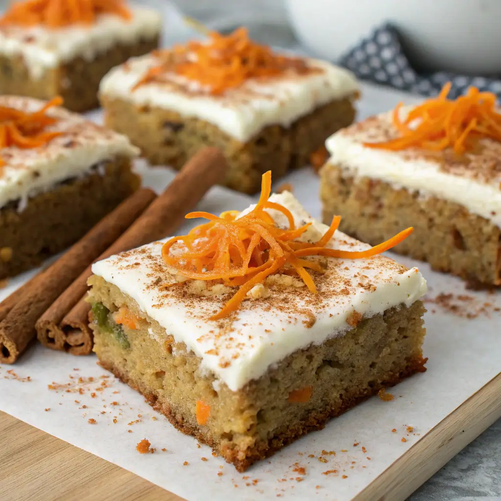 Zucchini Carrot Bars