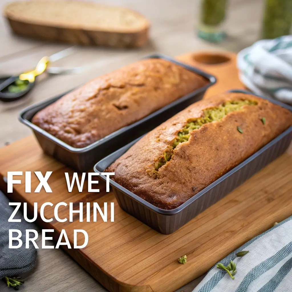 Why Your Zucchini Bread is Too Wet (Fix It!)