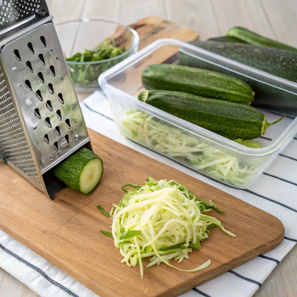 How to Shred and Store Zucchini for Baking