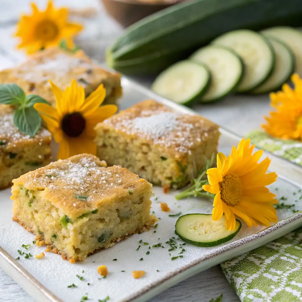 Summer Zucchini Bars