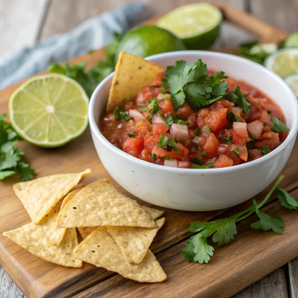 Fresh Tomato Salsa Recipe (Easy & Homemade)
