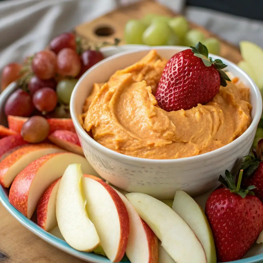 Pumpkin Fluff Dip for Fruit