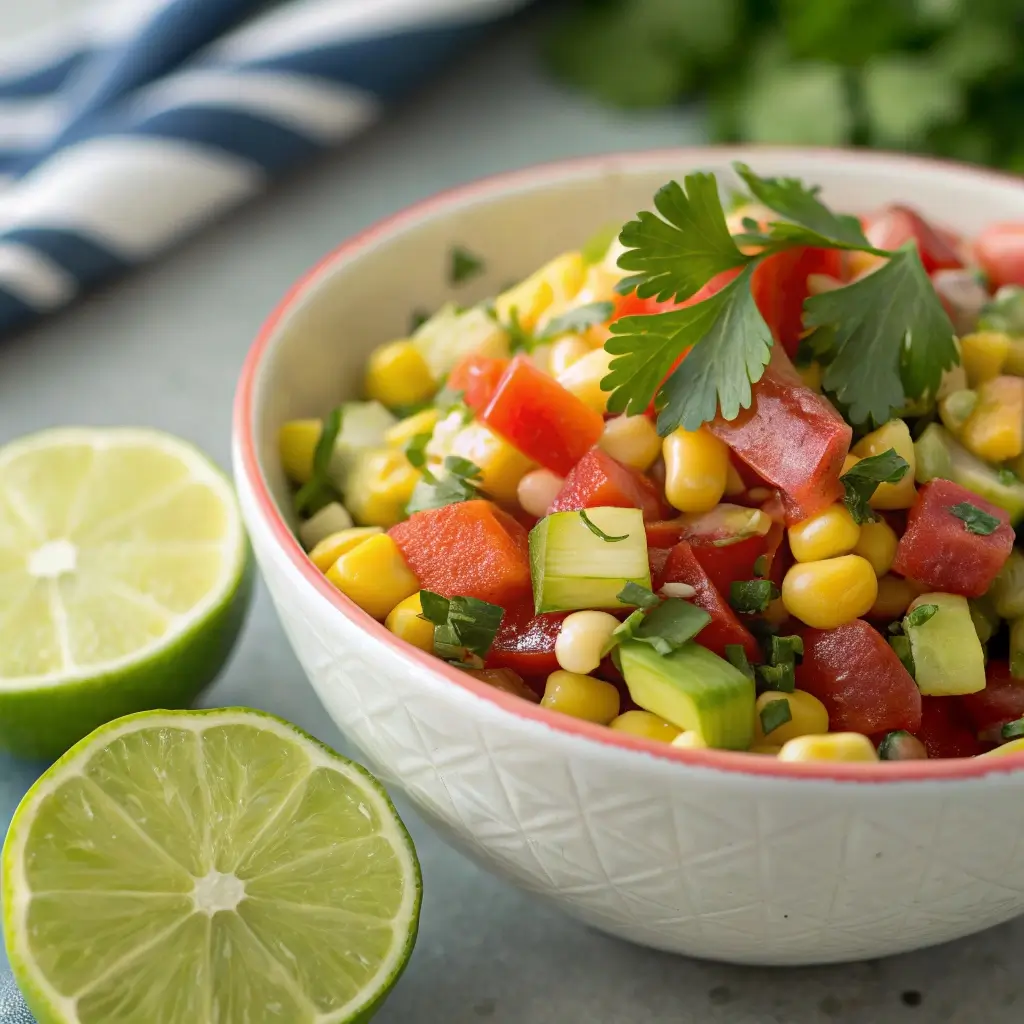 Fresh Tomato Corn Salsa (Summer Dip Favorite)