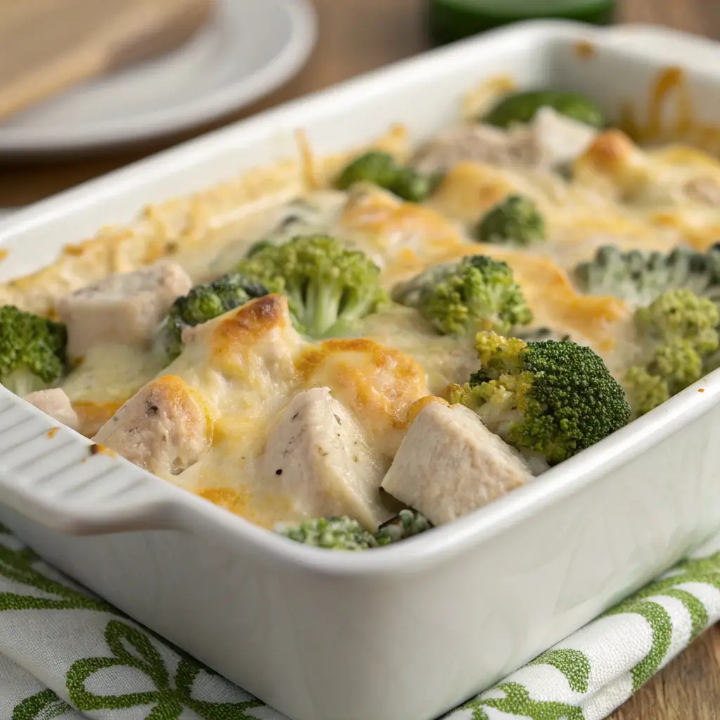 Creamy Chicken & Broccoli Casserole