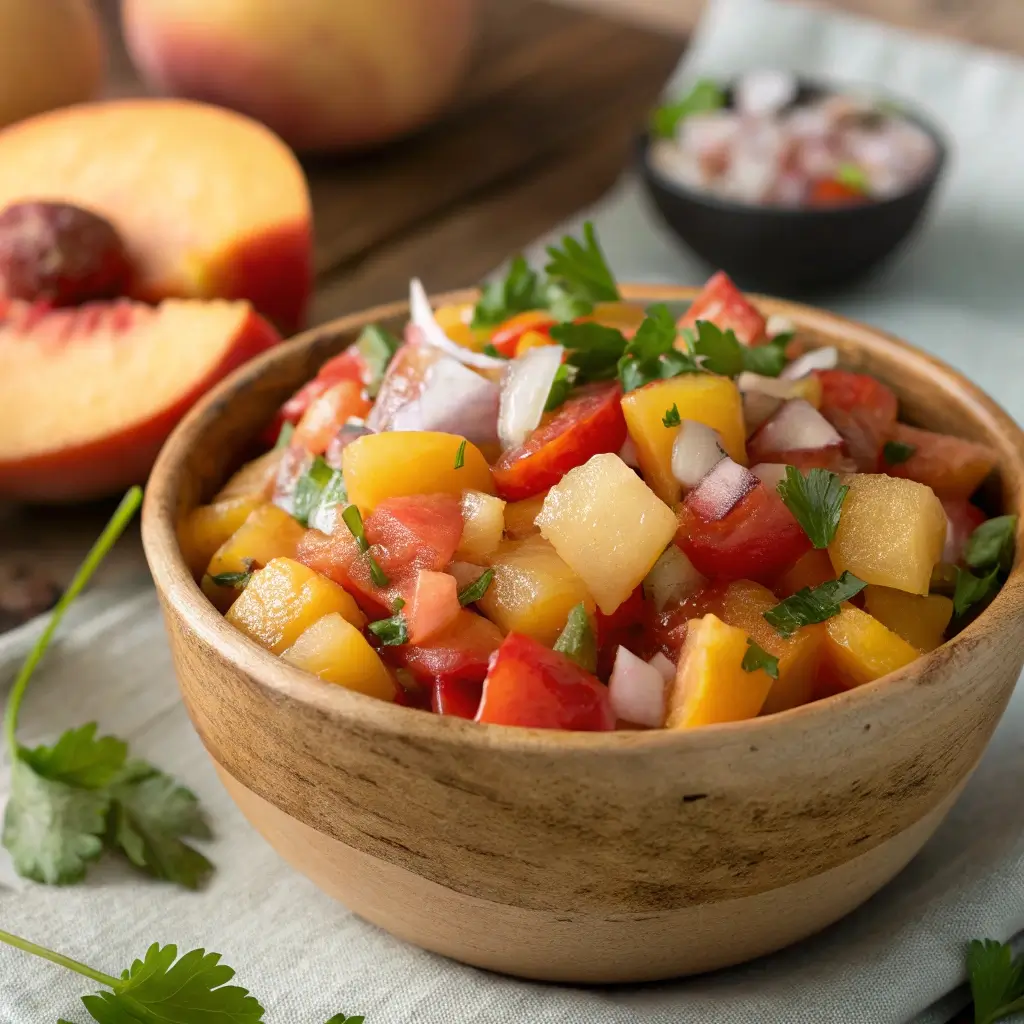 Peach Salsa Recipe (Fresh & Juicy Summer Dip)