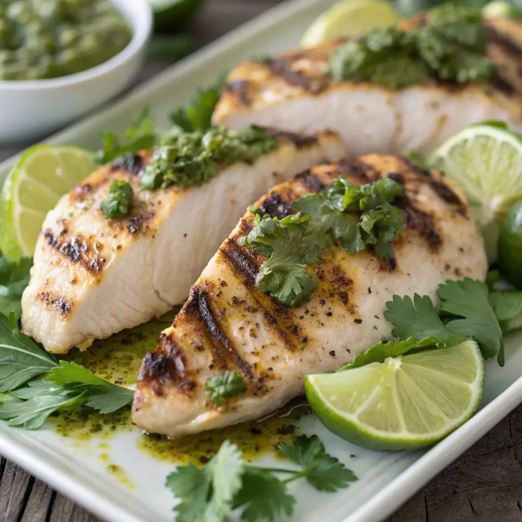 Hatch Green Chili Grilled Chicken