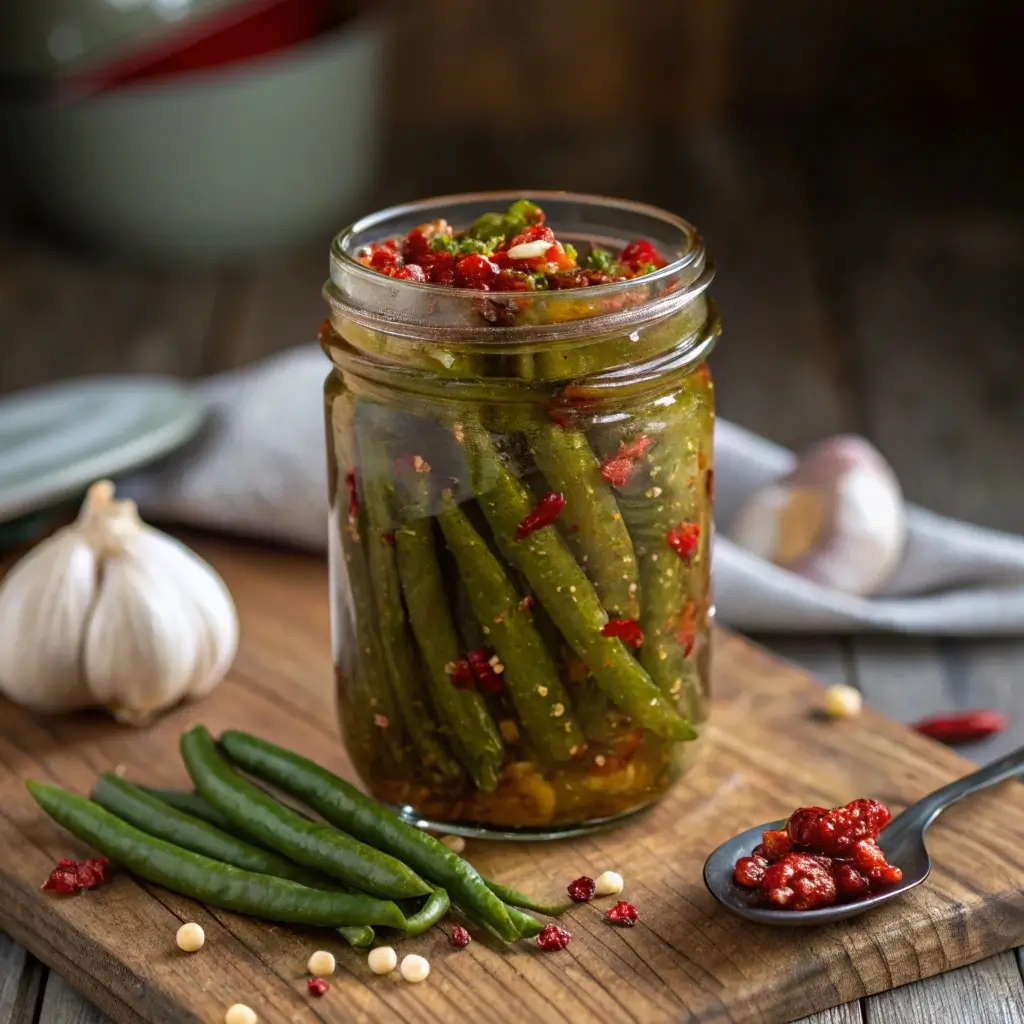 Spicy Dilly Beans