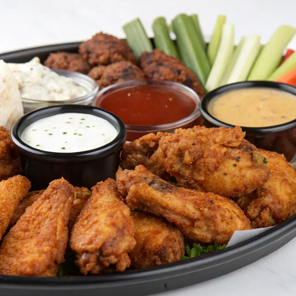 Crispy Chicken Wings for Tailgate Parties