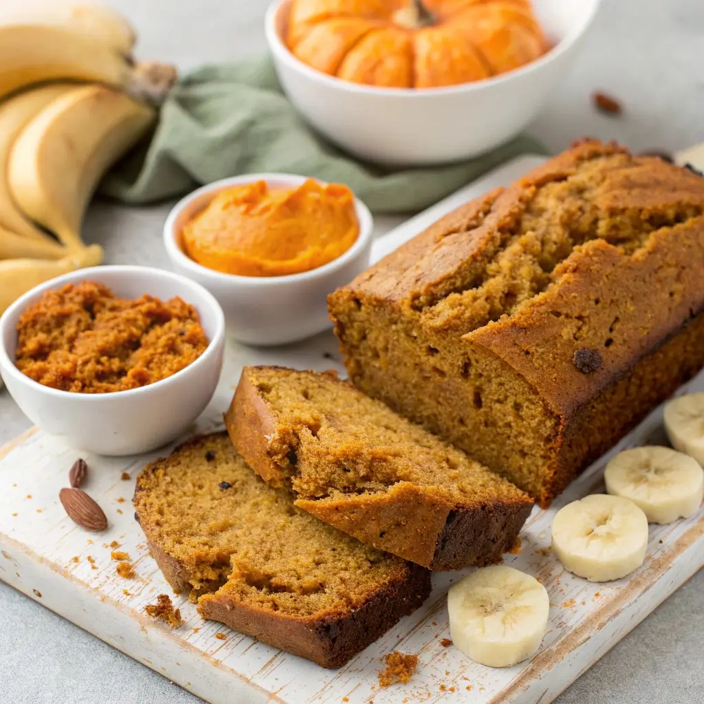 Pumpkin Banana Bread