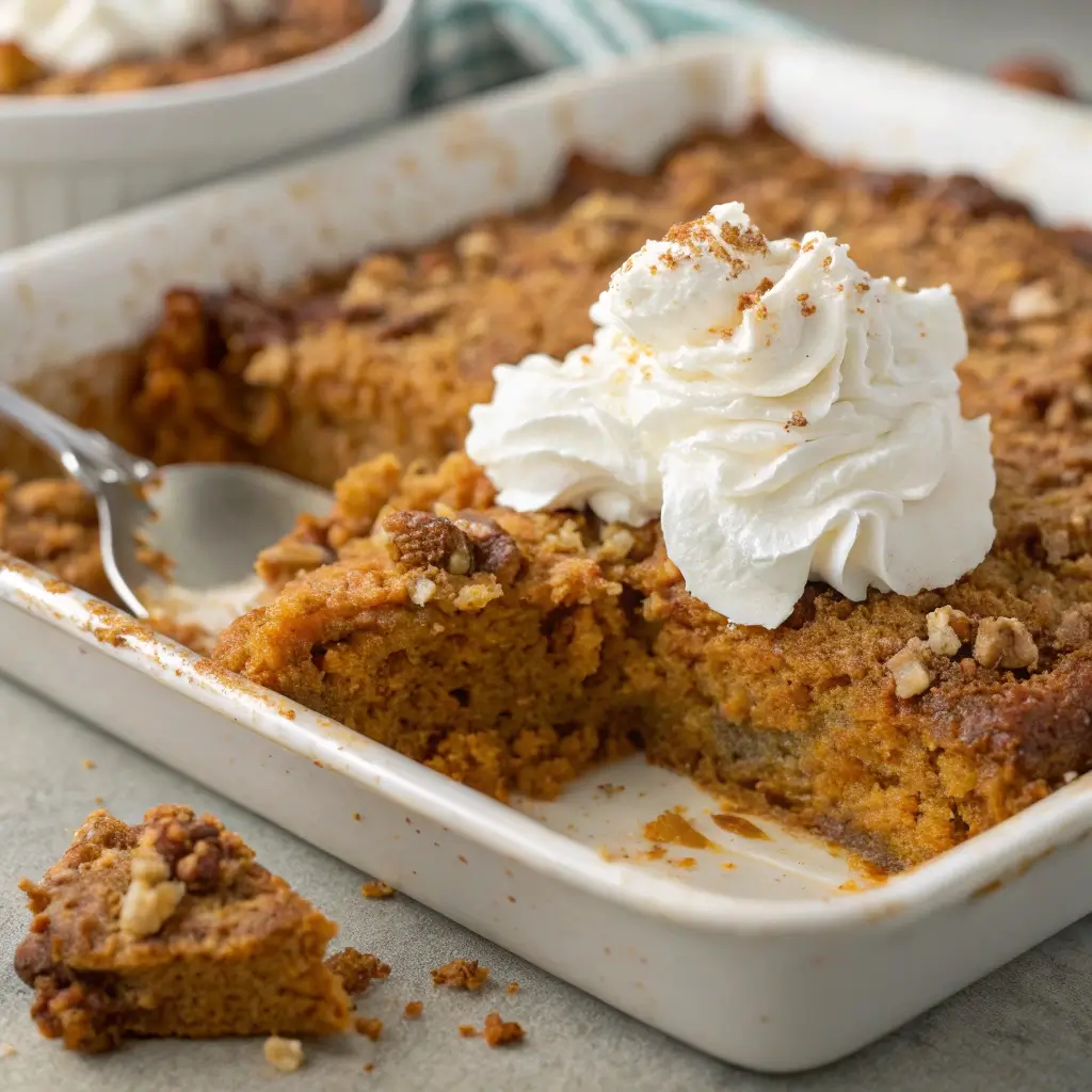 Pumpkin Dump Cake (Just 5 Ingredients!)