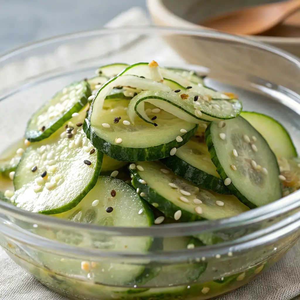 5-Minute Cucumber Salad Recipe