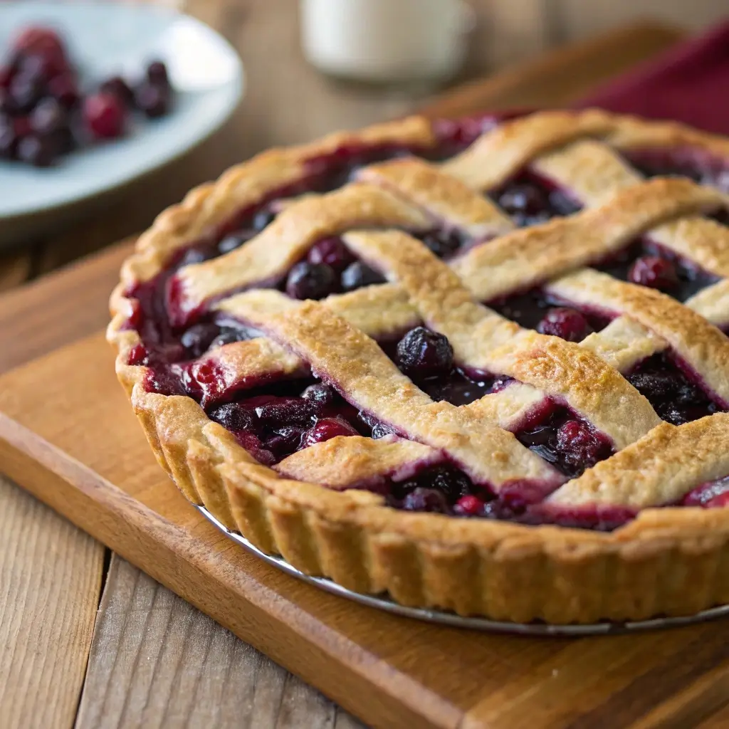 Huckleberry Pie Recipe (From Scratch)