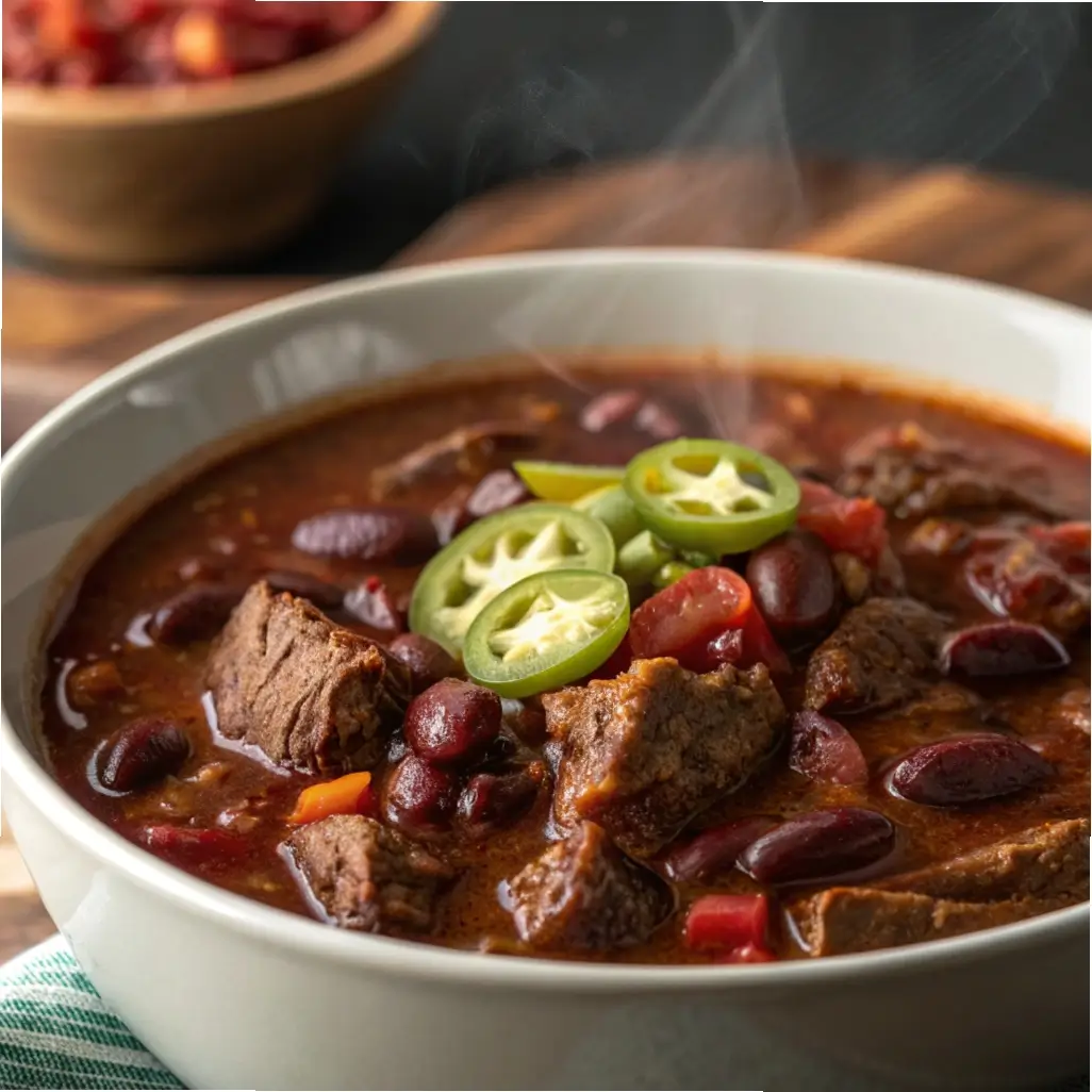 Smoky Chipotle Beef Chili Recipe