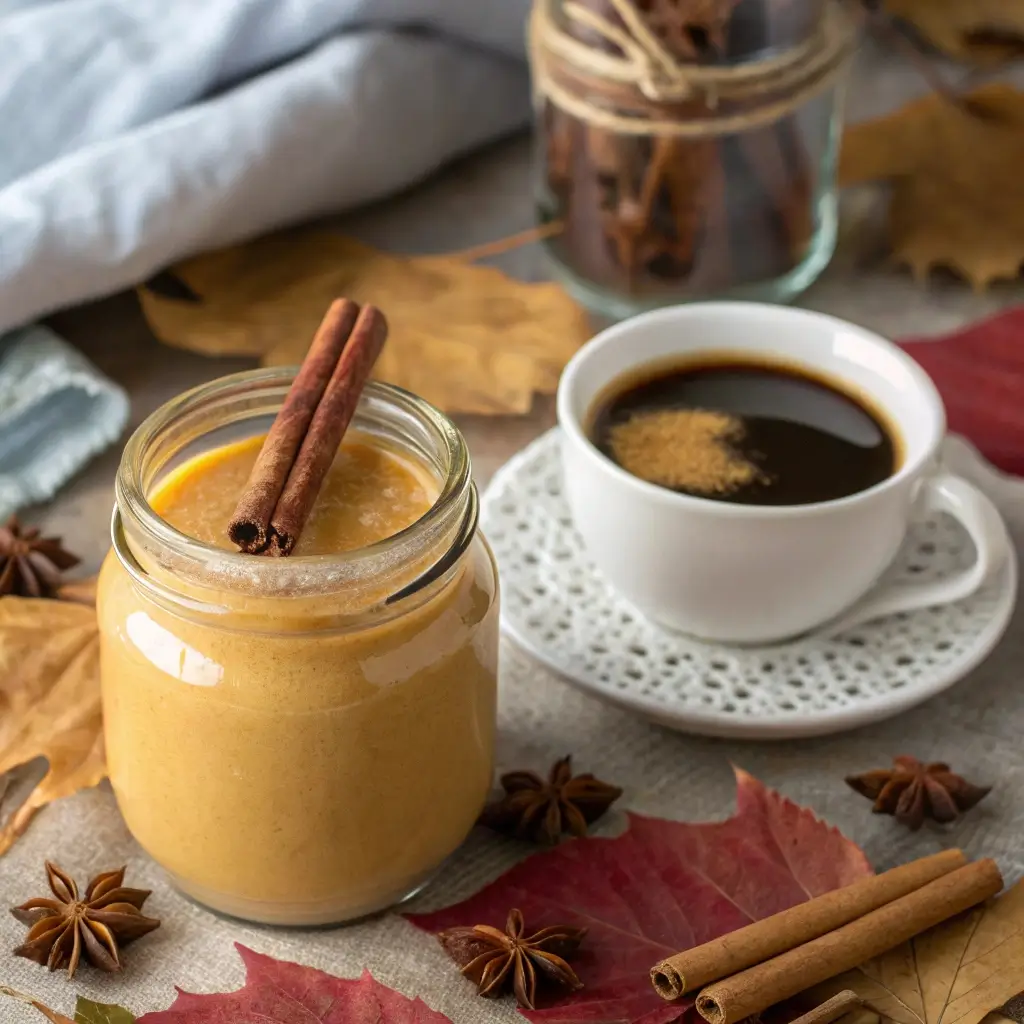 Homemade Pumpkin Coffee Creamer
