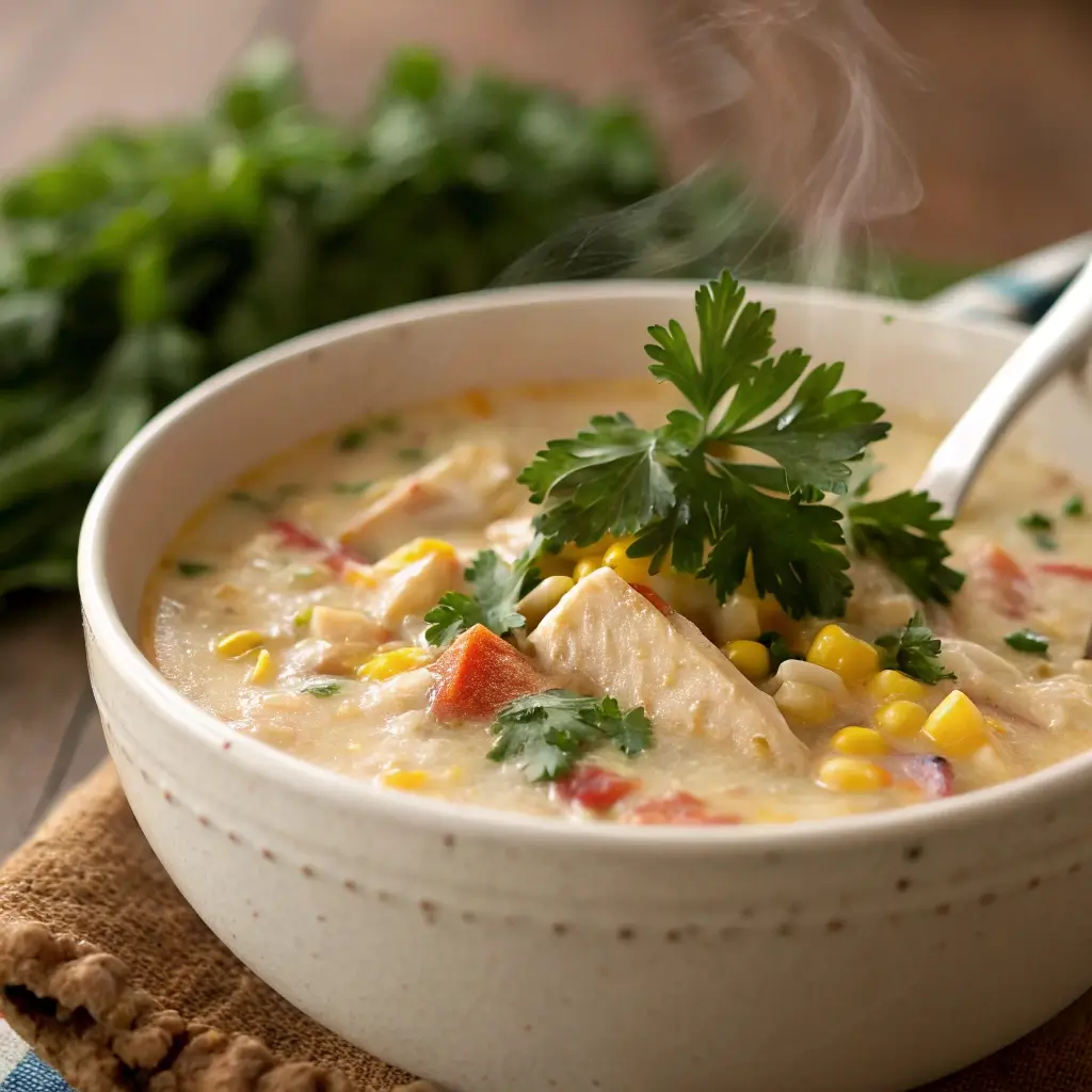 Creamy Chicken & Corn Chowder