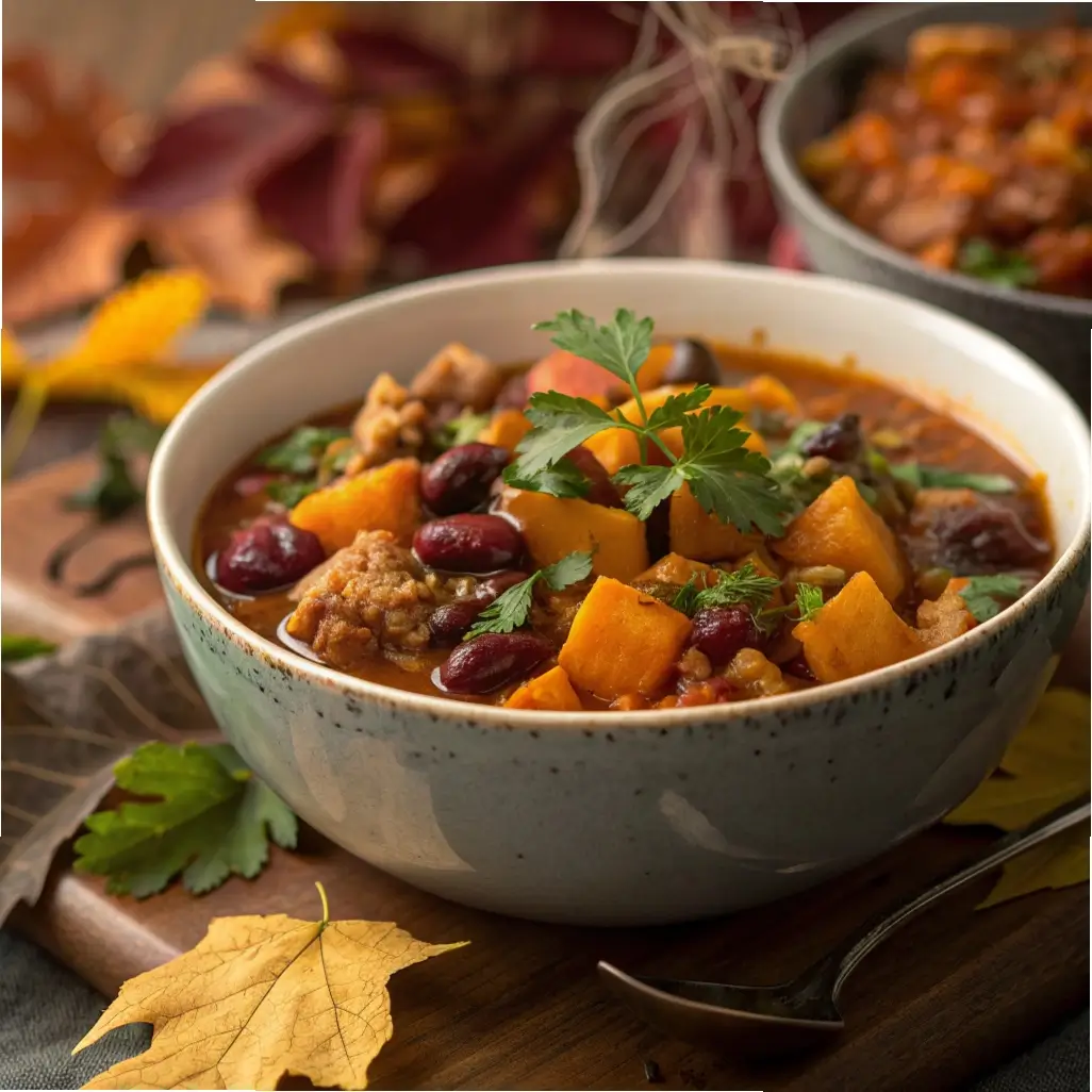 Butternut Squash Turkey Chili
