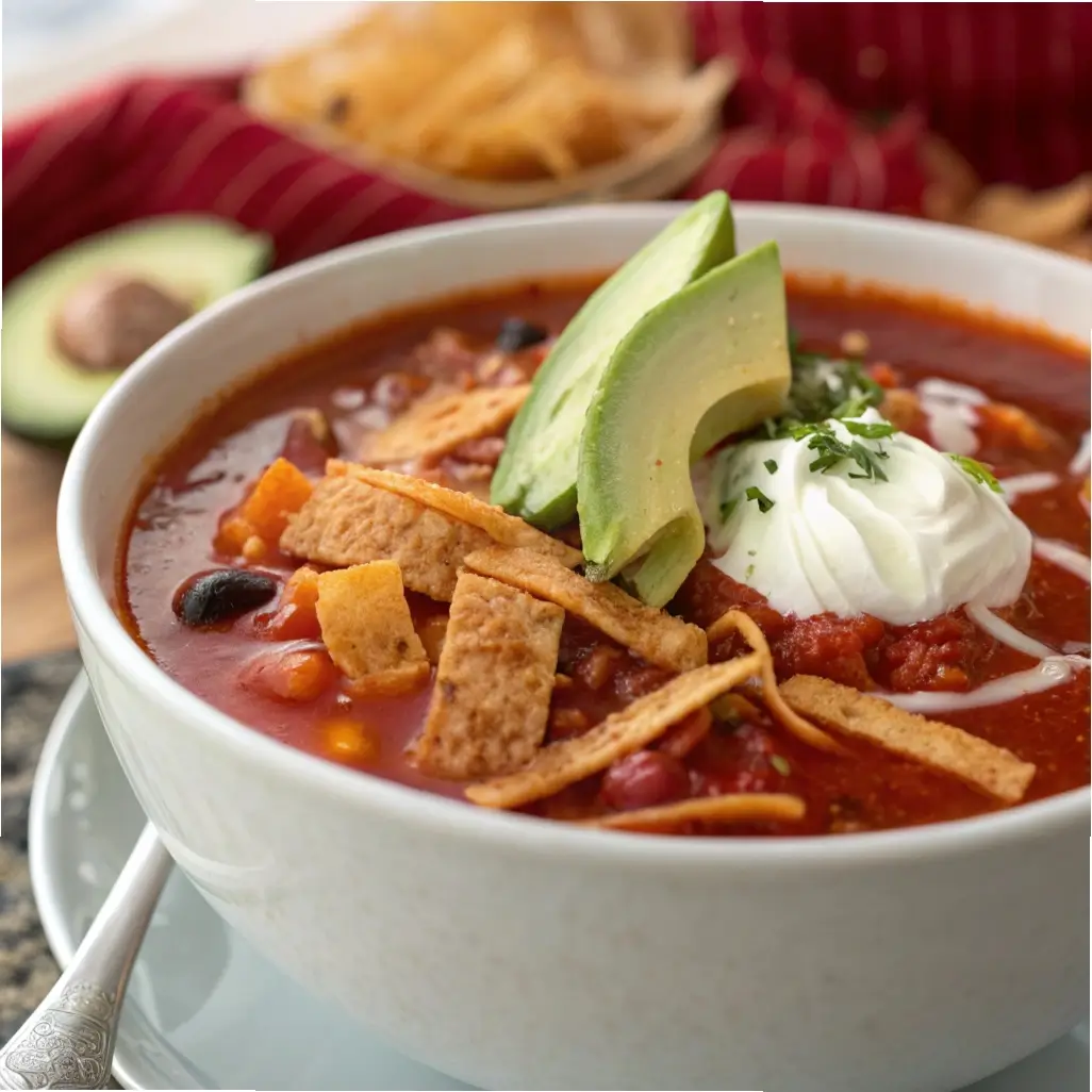 Crockpot Enchilada Soup