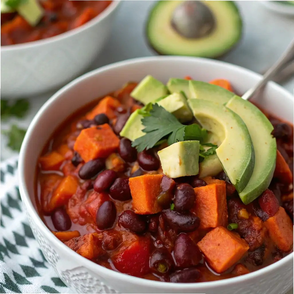 Sweet Potato Black Bean Chili