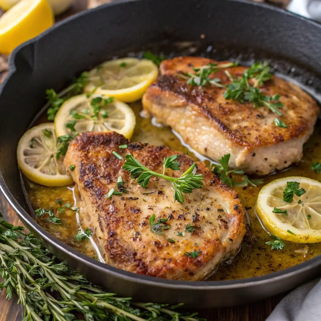 25-Minute Garlic Butter Chicken Chops
