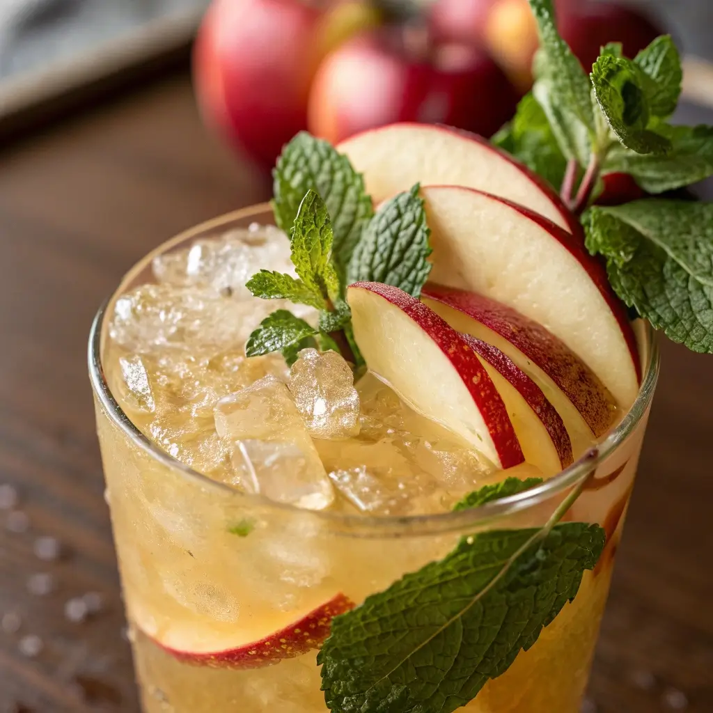 Apple Cider Whiskey Smash