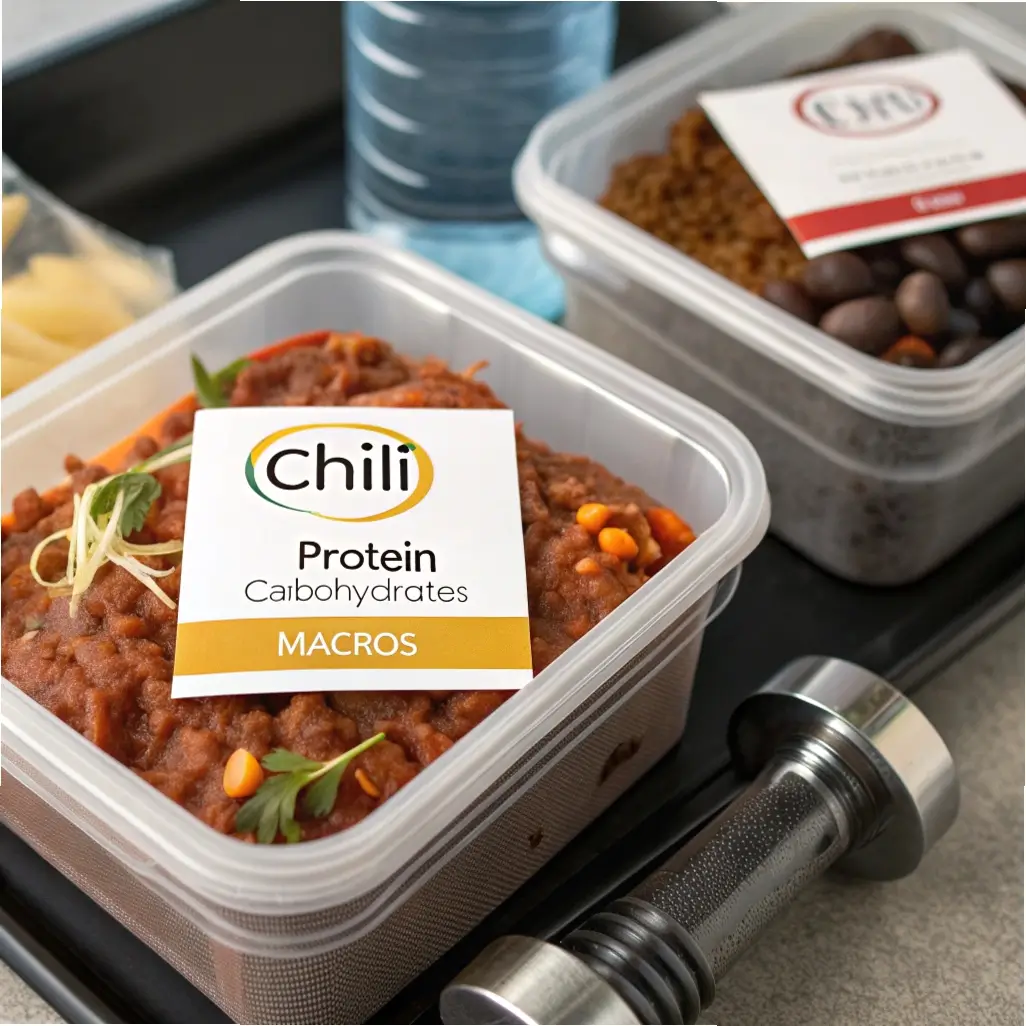 High Protein Chili for Gym Meal Prep