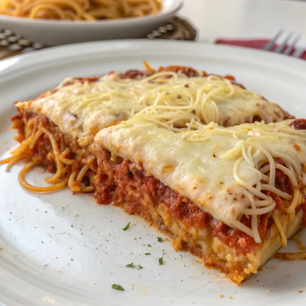 Baked Spaghetti Pie for Kids