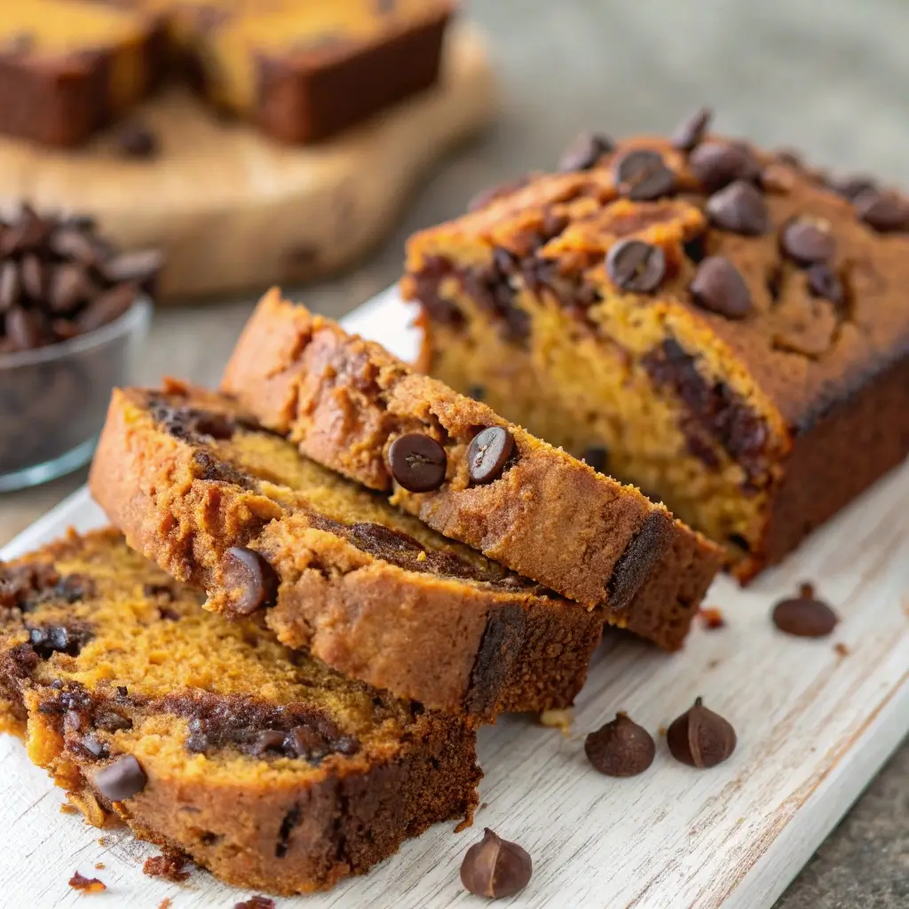 Chocolate Chip Pumpkin Bread