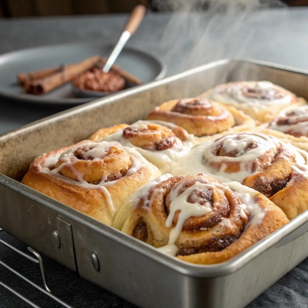 Quick Sourdough Discard Cinnamon Rolls
