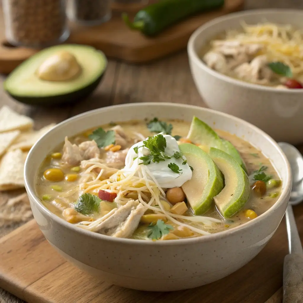 Creamy White Chicken Chili